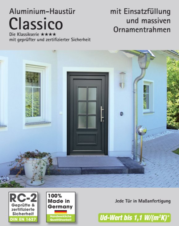 Classico-Haustüren, Die Klassikserie