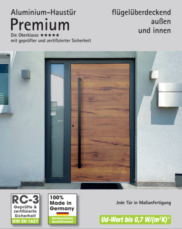 Premium Haustür - die Oberklasse 